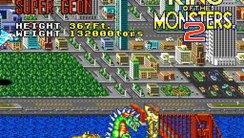 哥斯拉:怪兽之王2.ACA NEOGEO KING OF THE MONSTERS 2_1