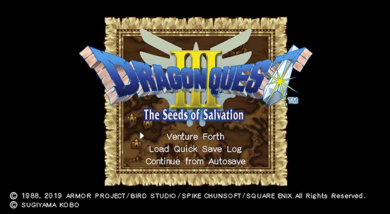 者斗恶龙3 :传说的起点 Dragon Quest III:The Seeds of Salvation_1