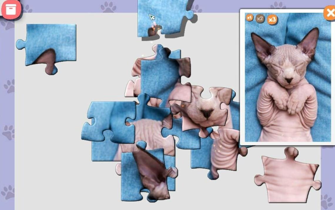 1001拼图:可爱猫咪5(1001 Jigsaw. Cute Cats 5)_1