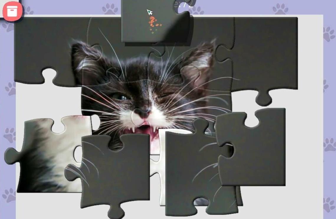 1001拼图:可爱猫咪4(1001 Jigsaw. Cute Cats 4)_1