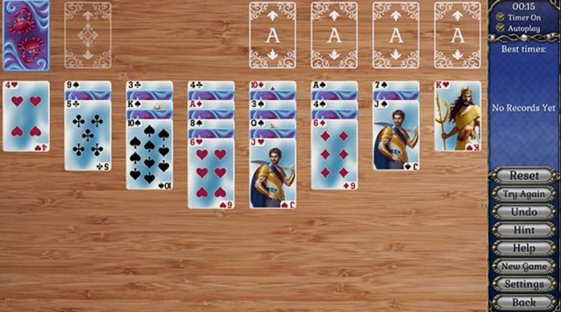 宝石配对亚特兰蒂斯纸牌4(Jewel Match Atlantis Solitaire 4)_0