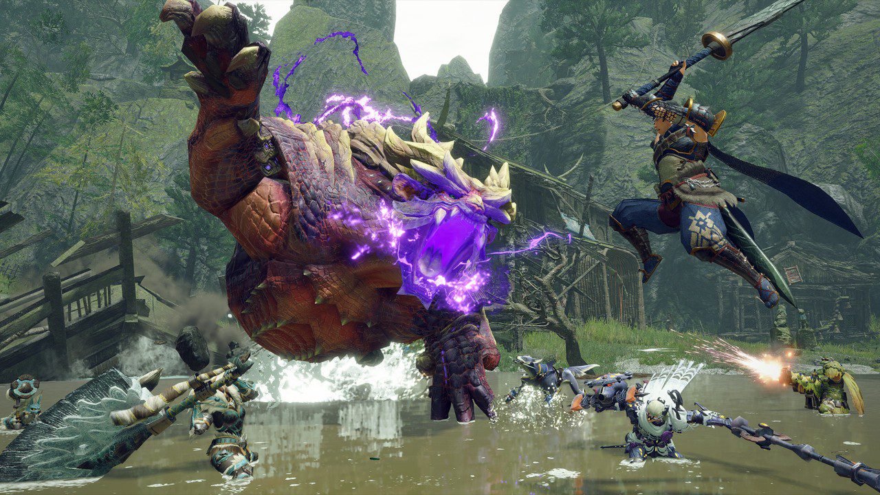 switch《怪物猎人:崛起 曙光 Monster Hunter RISE》中文NSZ下载+16.0.2补丁+273DLC_1