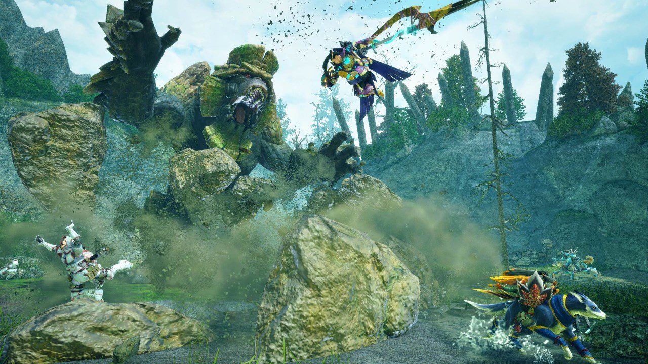 switch《怪物猎人:崛起 曙光 Monster Hunter RISE》中文NSZ下载+16.0.2补丁+273DLC_2
