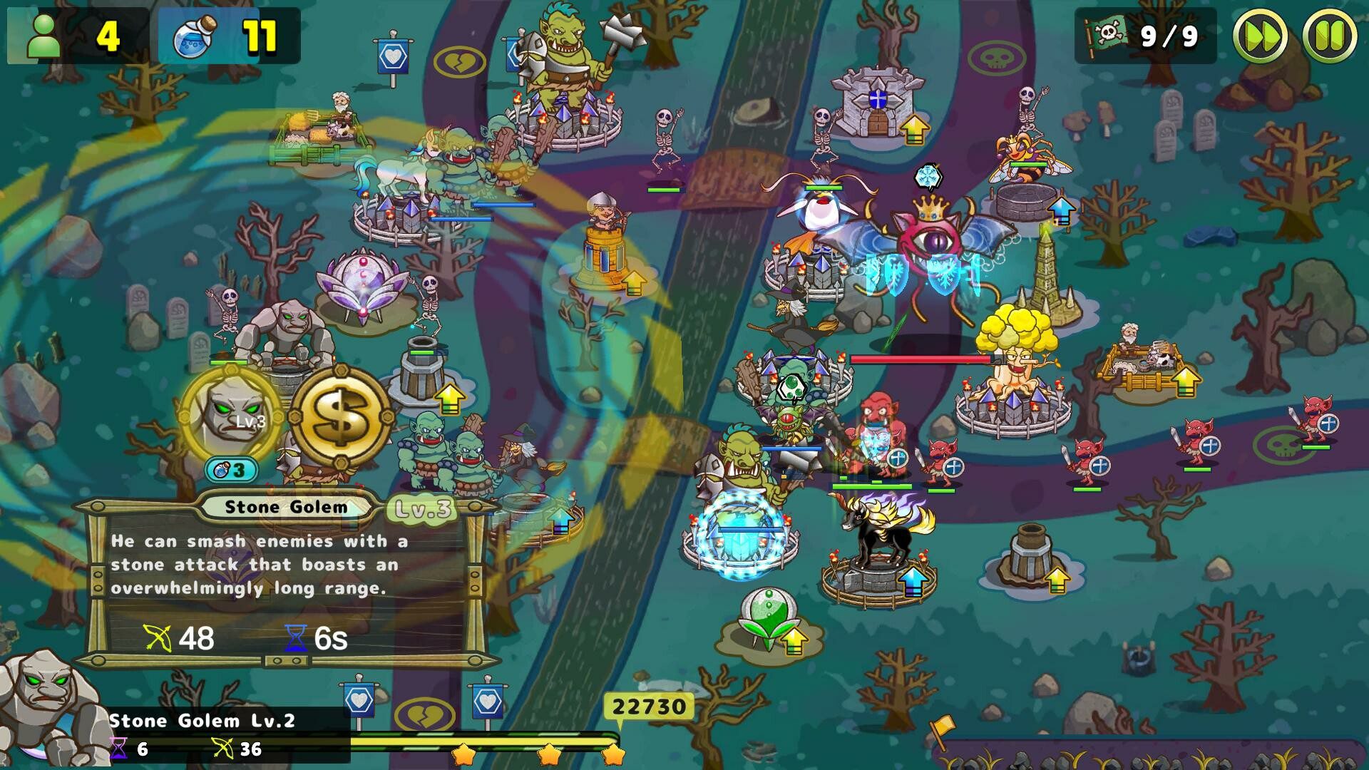 露娜与怪兽塔防:被剥夺的魔法王国 Luna & Monsters Tower Defense -The deprived magical kingdom-_2