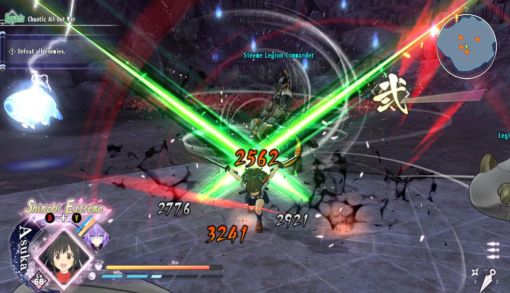 闪乱忍忍忍者大战海王星:少女们的响艳 Neptunia x SENRAN KAGURA: Ninja Wars_0