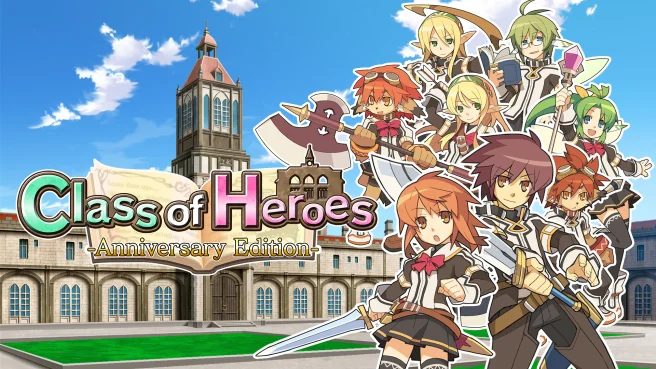 switch地牢探索冒险游戏《剑与魔法与学园:周年纪念版(Class of Heroes: Anniversary Edition)》金手指下载_0