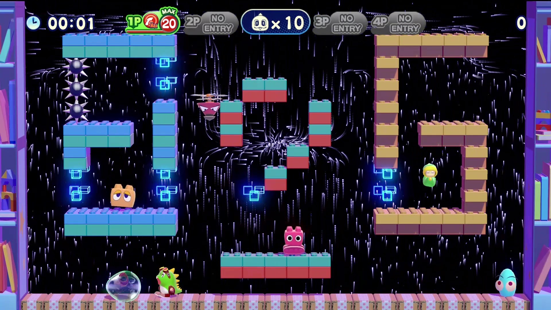 泡泡龙4:伙伴 – 头骨怪与创意工坊.Bubble Bobble 4 Friends: The Baron Is Back!_0