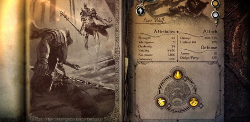 乔•德维尔的孤独之狼:重制版.Joe Dever’s Lone Wolf Console Edition_0