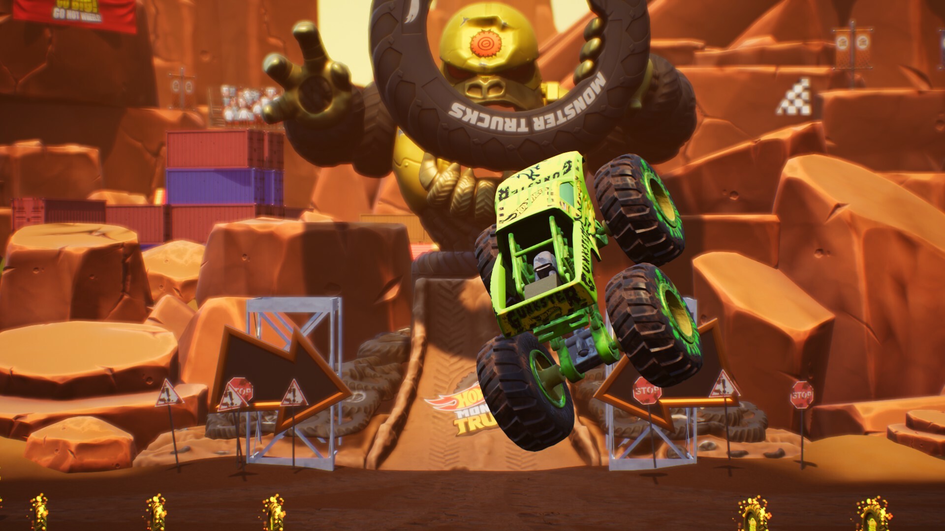 风火轮怪兽卡车:特技混乱 Hot Wheels Monster Trucks: Stunt Mayhem_0
