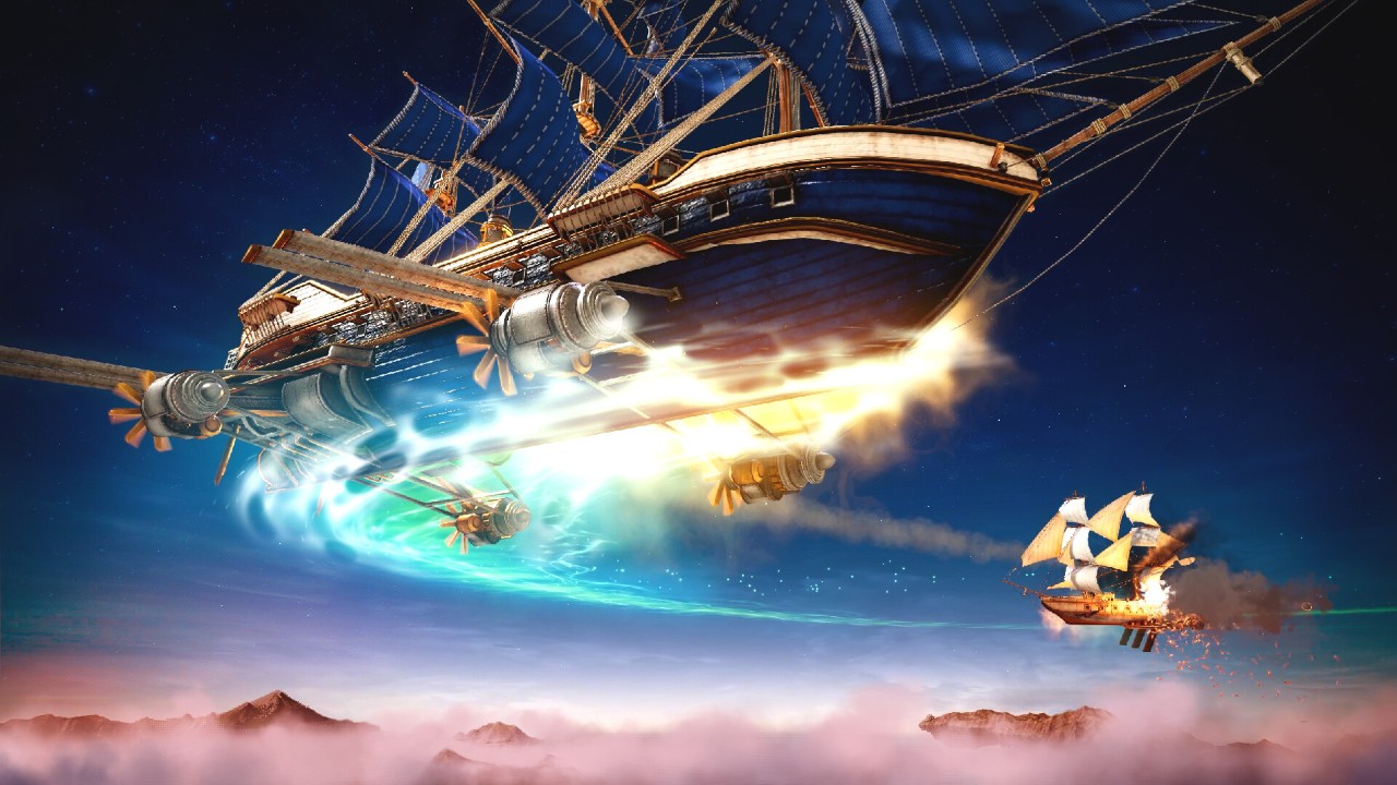 《飞空艇时代 贸易帝国》中文+V1.6.1.2+战斗驱逐舰DLC-无惧行者-天空的冒险家+全DLC_0
