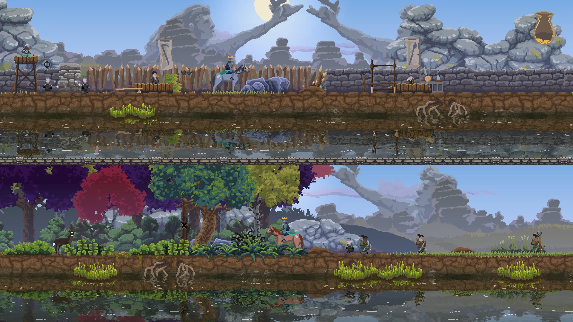 《王国:双冠 Kingdom Two Crowns》美版中文+2.1.1补丁+2DLC_0
