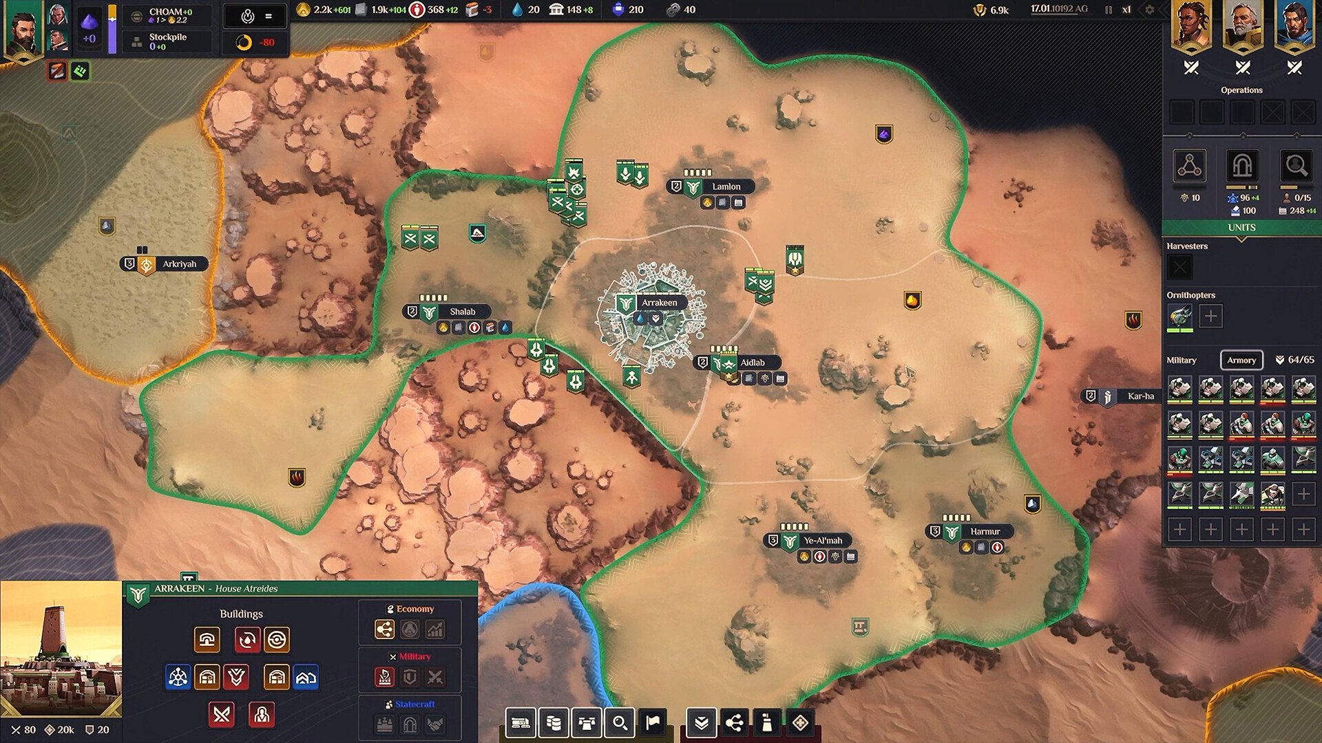 PC游戏《沙丘:香料战争 Dune: Spice Wars》中文v2.2.5.32929_0