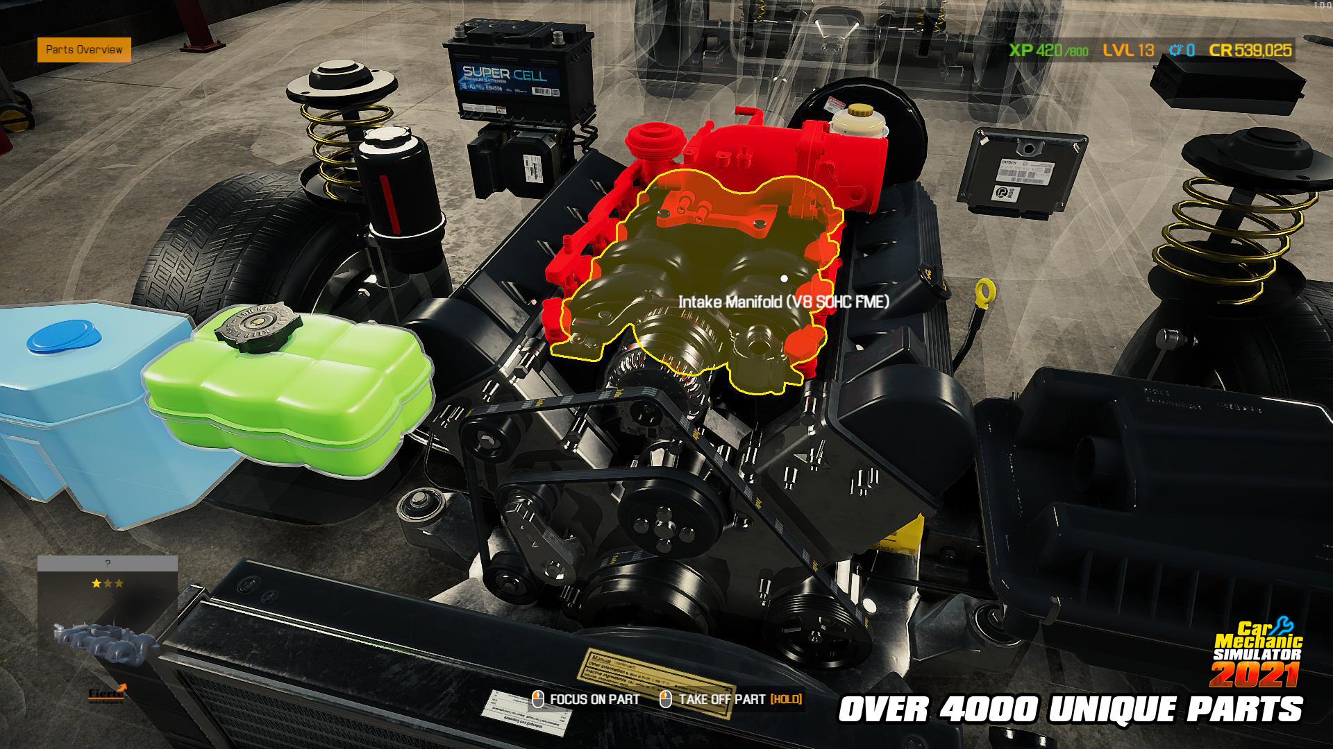 PC游戏《汽车修理工模拟2021 Car Mechanic Simulator 2021》中文v1.0.37_0