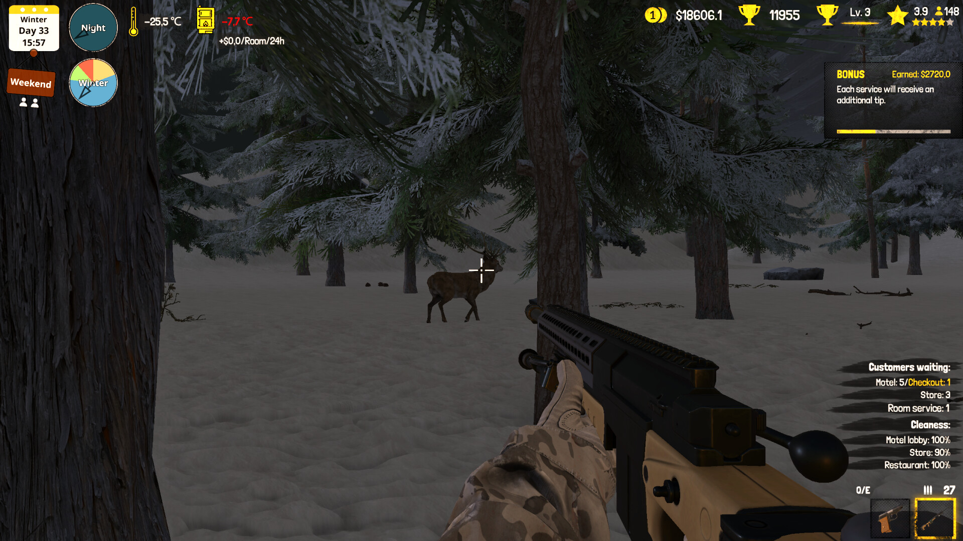 PC游戏《北极汽车旅馆模拟器 Arctic Motel Simulator》中文v1.0.7_0