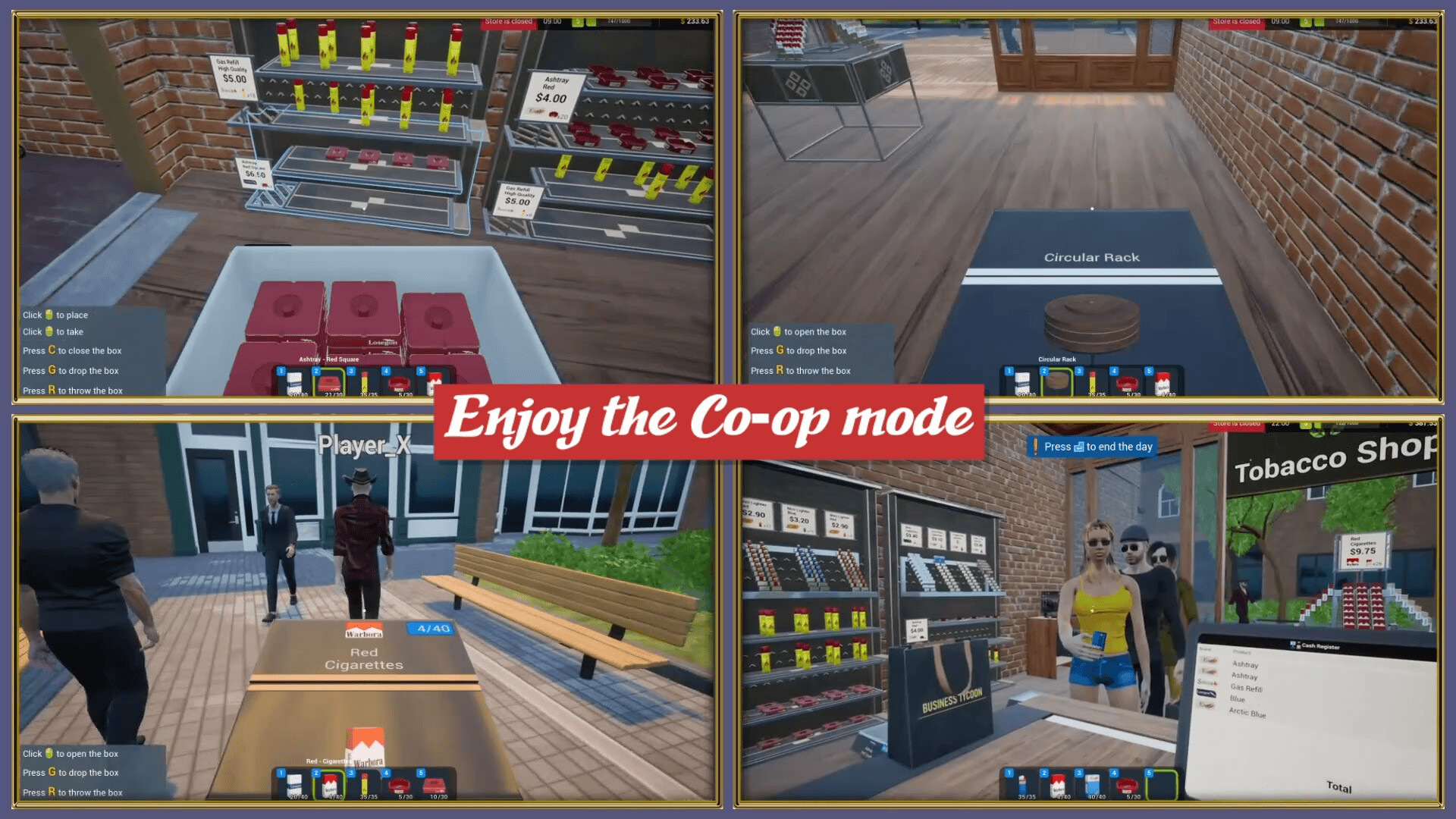 PC游戏《烟店模拟器 Tobacco Shop Simulator》中文v0.1.018_0