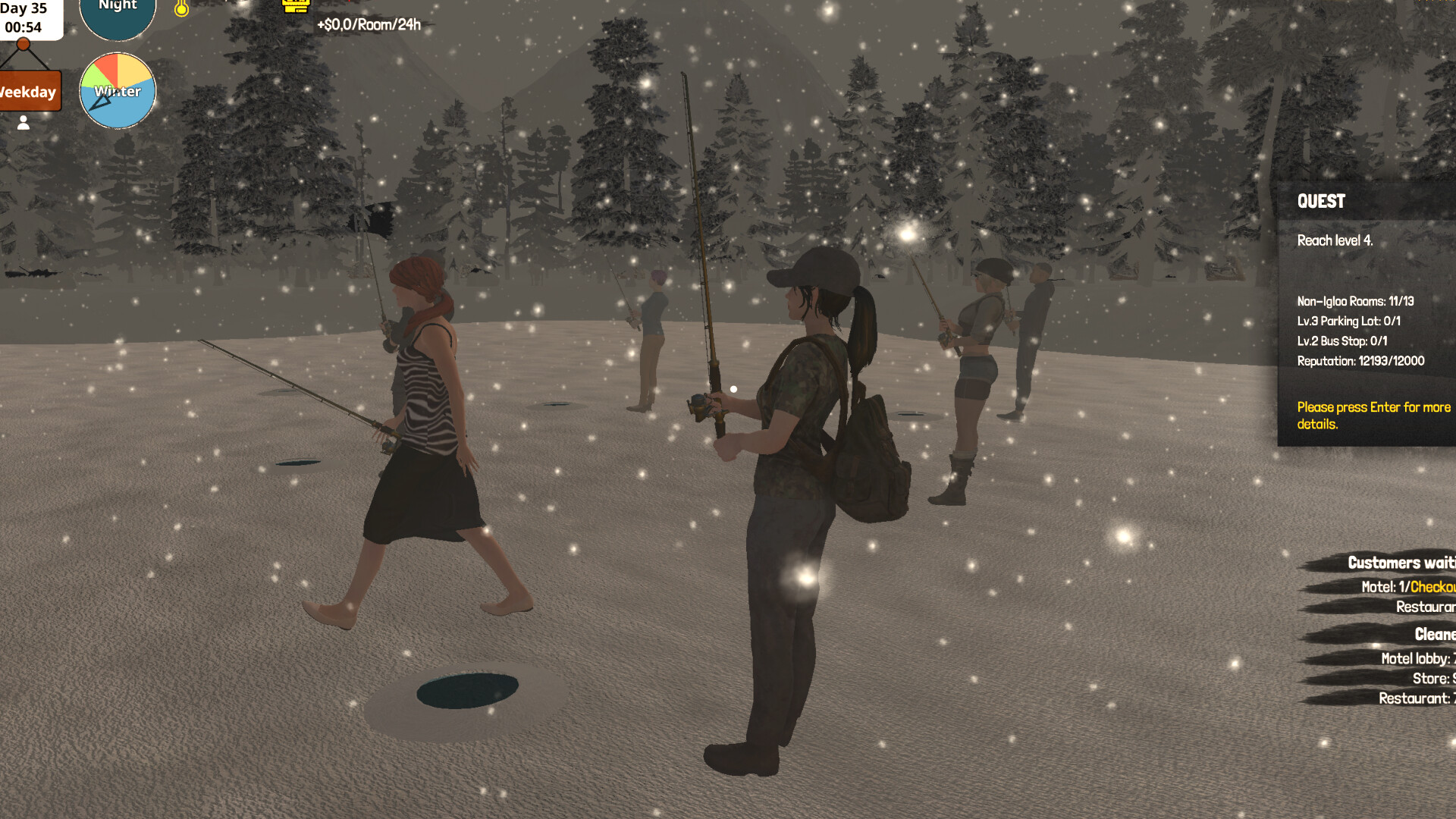 PC《北极汽车旅馆模拟器/Arctic Motel Simulator》中文版v2.0.1_2