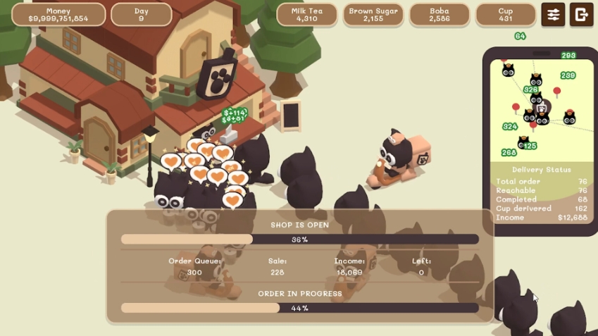 PC游戏《珍珠奶茶店模拟器:放置商店管理 Boba Simulator : Idle Shop Management》中文+Build.10979297_0