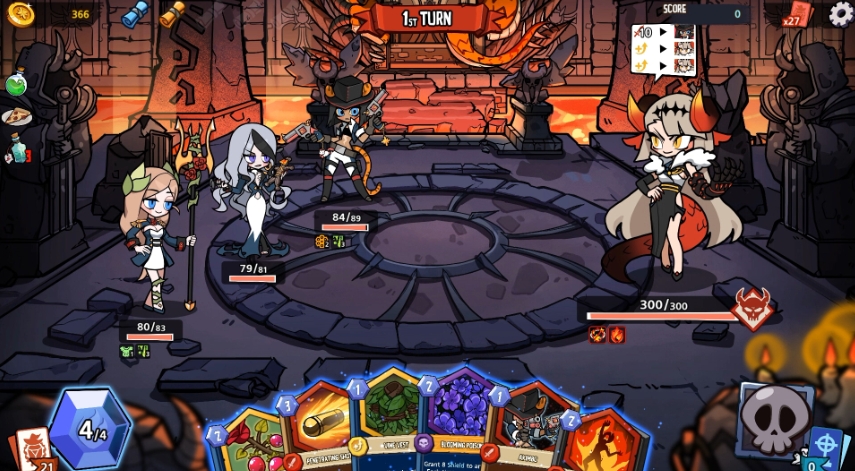 PC游戏《魔女与学生会:卡牌之战 Witch and Council : The Card》中文v1.1.1_0