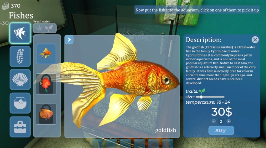 PC游戏《Aquarist – 建造水族馆,养鱼,发展你的事业!》中文v20250313_0