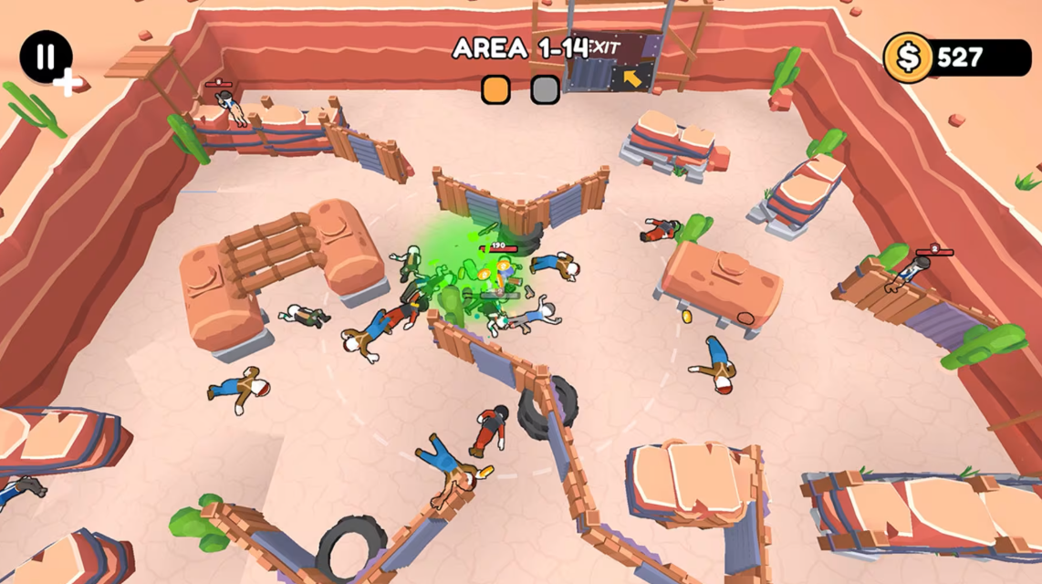 switch游戏《乱斗竞技场:街机射击 Brawl Arena: Arcade Shooter》中文版nsz下载_4