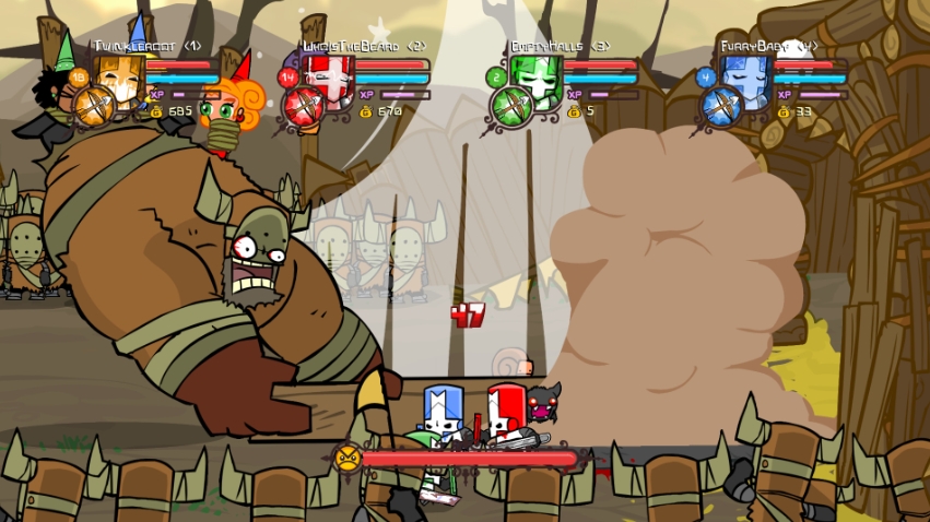 PC游戏《城堡毁灭者 Castle Crashers》中文v2.9_0
