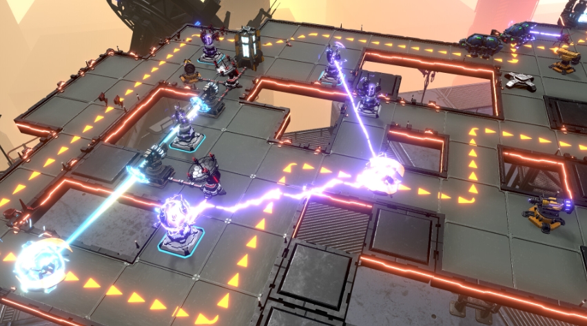 PC游戏《铁壁矩阵:轴突塔防 Axon TD: Uprising》中文v1.1.4_0