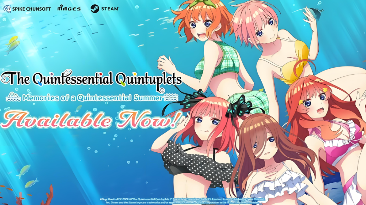 【9.00】PS4游戏《五等分的新娘 ~与你一起度过的五个回忆~ The Quintessential Quintuplets: Five Memories Spent With You》中文版下载 v1.01_0