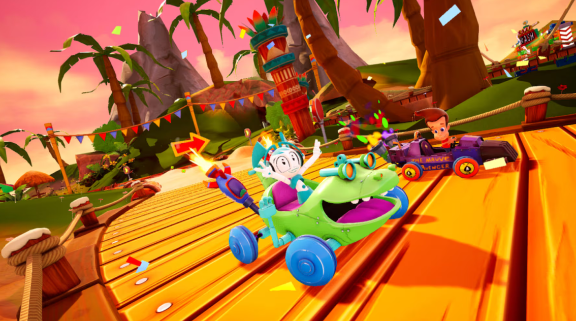 【5.05】PS4游戏《尼克卡通赛车手3:黏性高速 Nickelodeon Kart Racers 3: Slime Speedway》日文版下载 v1.03(含DLC)_1