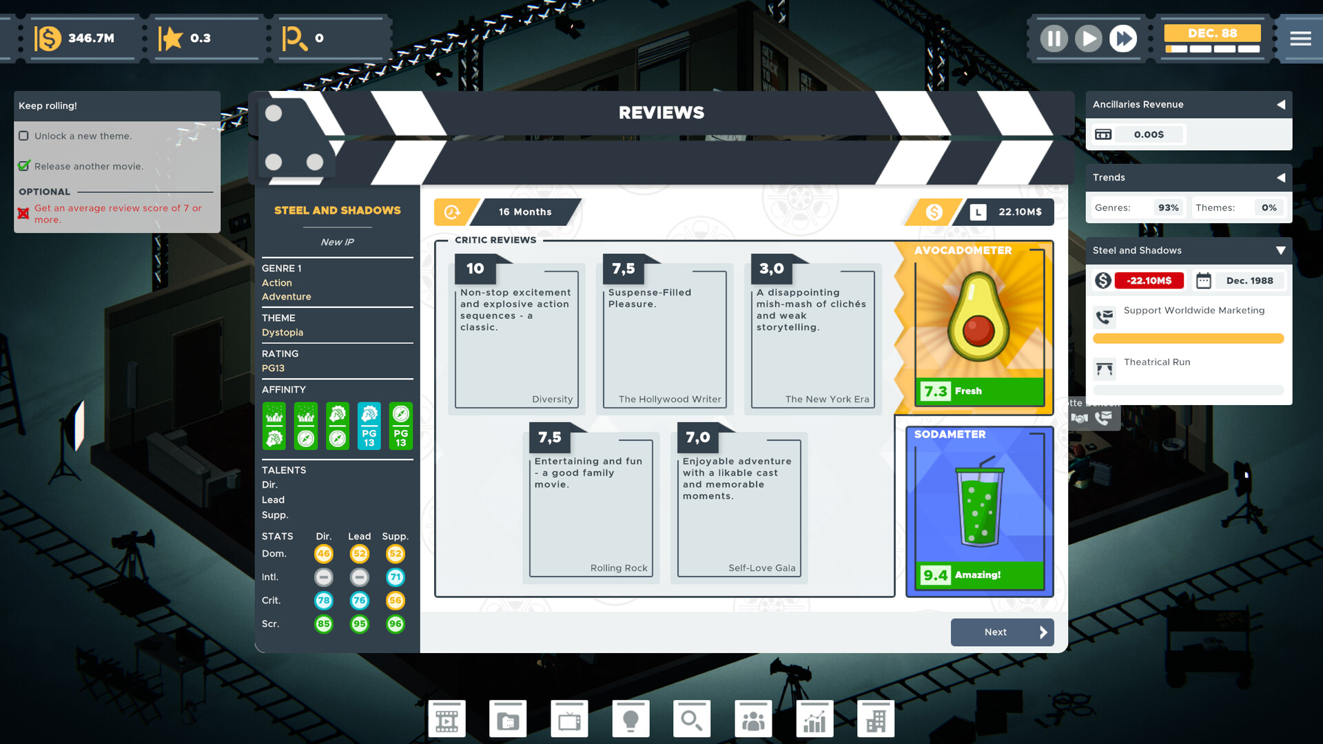 PC游戏《电影大亨:执行官/The Executive – Movie Industry Tycoon》中文v1.2.1下载_0