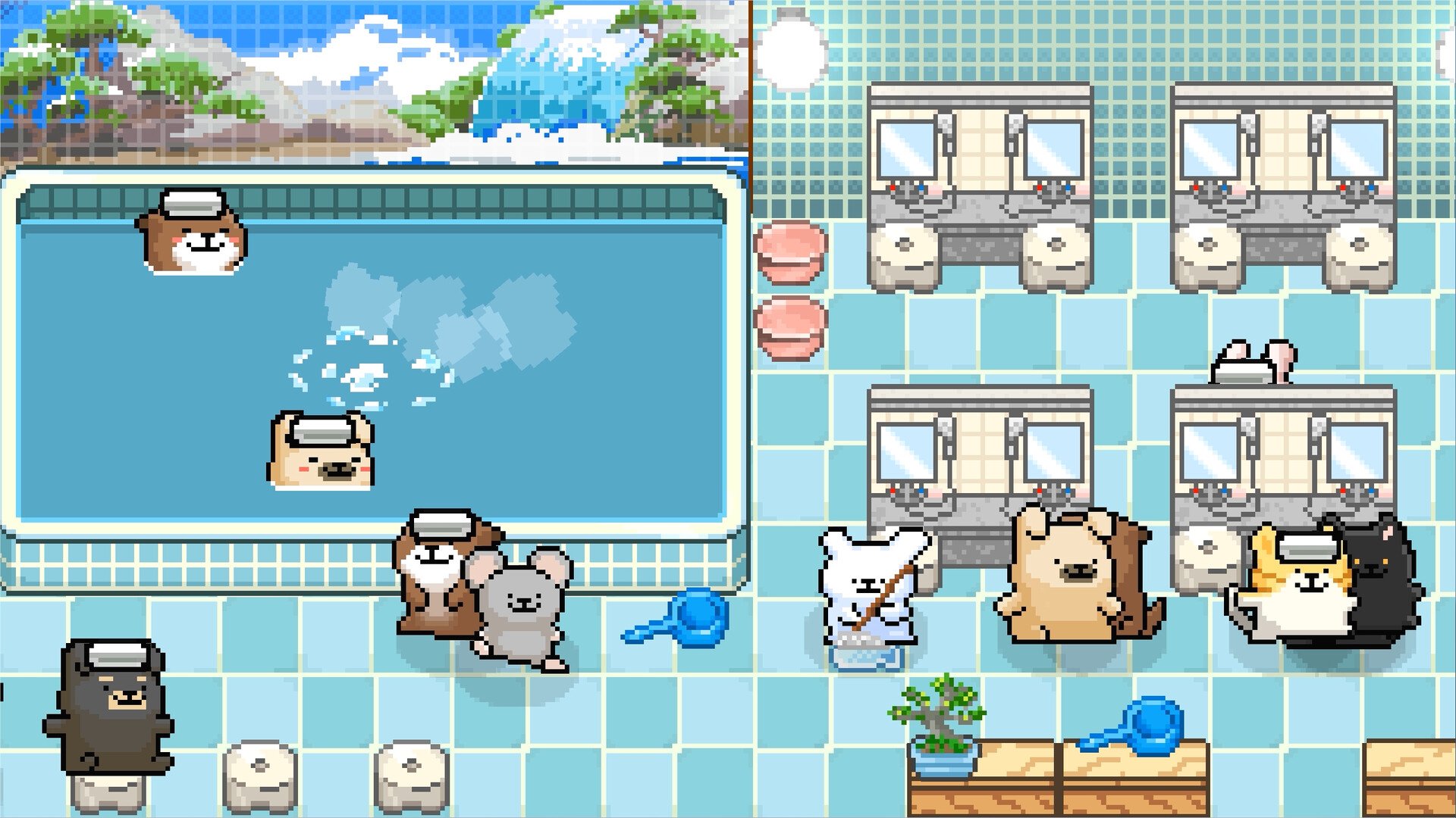 PC游戏《线条小狗:动物温泉 Animal Spa》中文v1.0.0下载_0