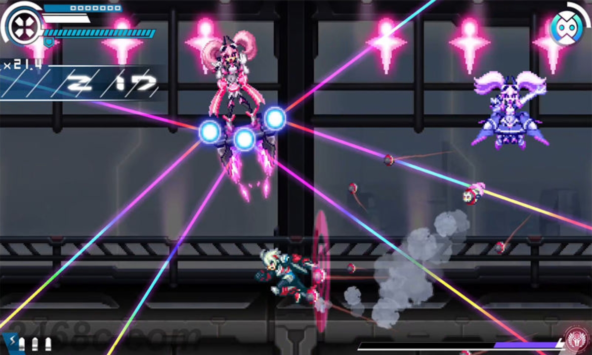 【6.72】PS4游戏《白色钢铁X.Shiroki Koutetsu no X:The Out of Gunvolt》中文下载_0