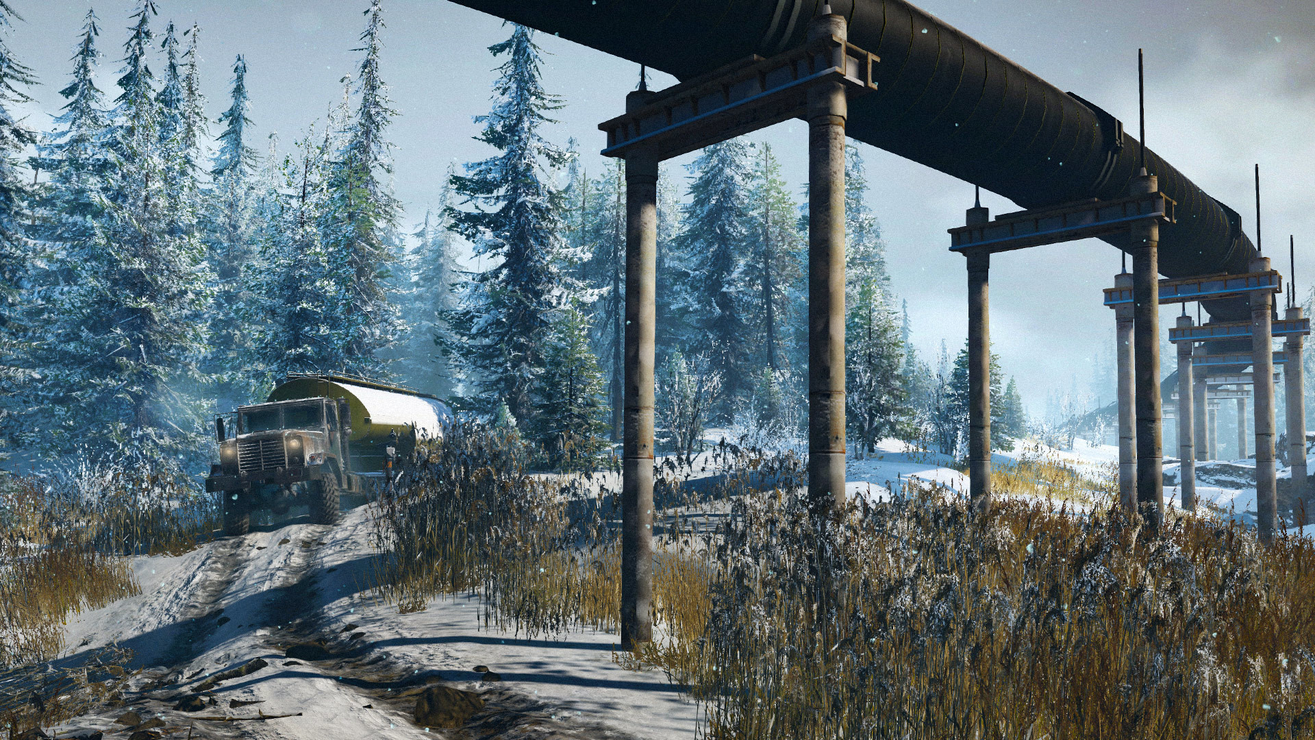 PC游戏《雪地奔驰高级版/SnowRunner – Premium Edition》中文v20250612下载_0