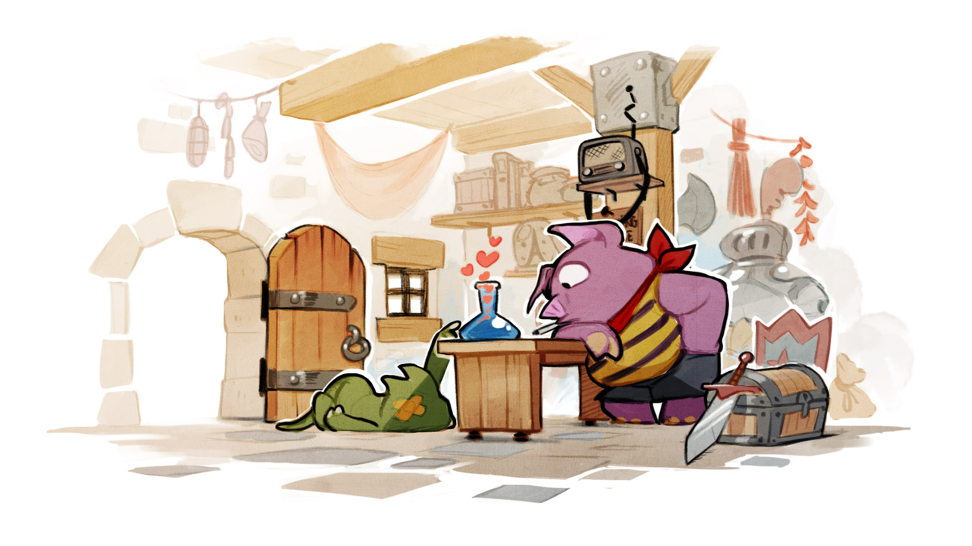 PC游戏《神奇小子:龙之陷阱/Wonder Boy: The Dragon’s Trap》中文v1.03g下载_1