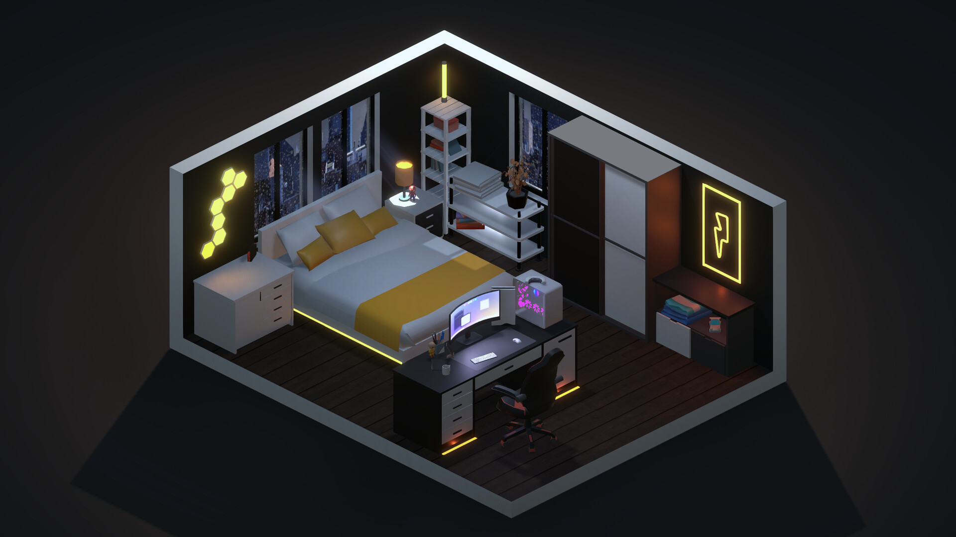 PC游戏《我的梦想卧室/My Dream Setup》中文v20250607下载_0