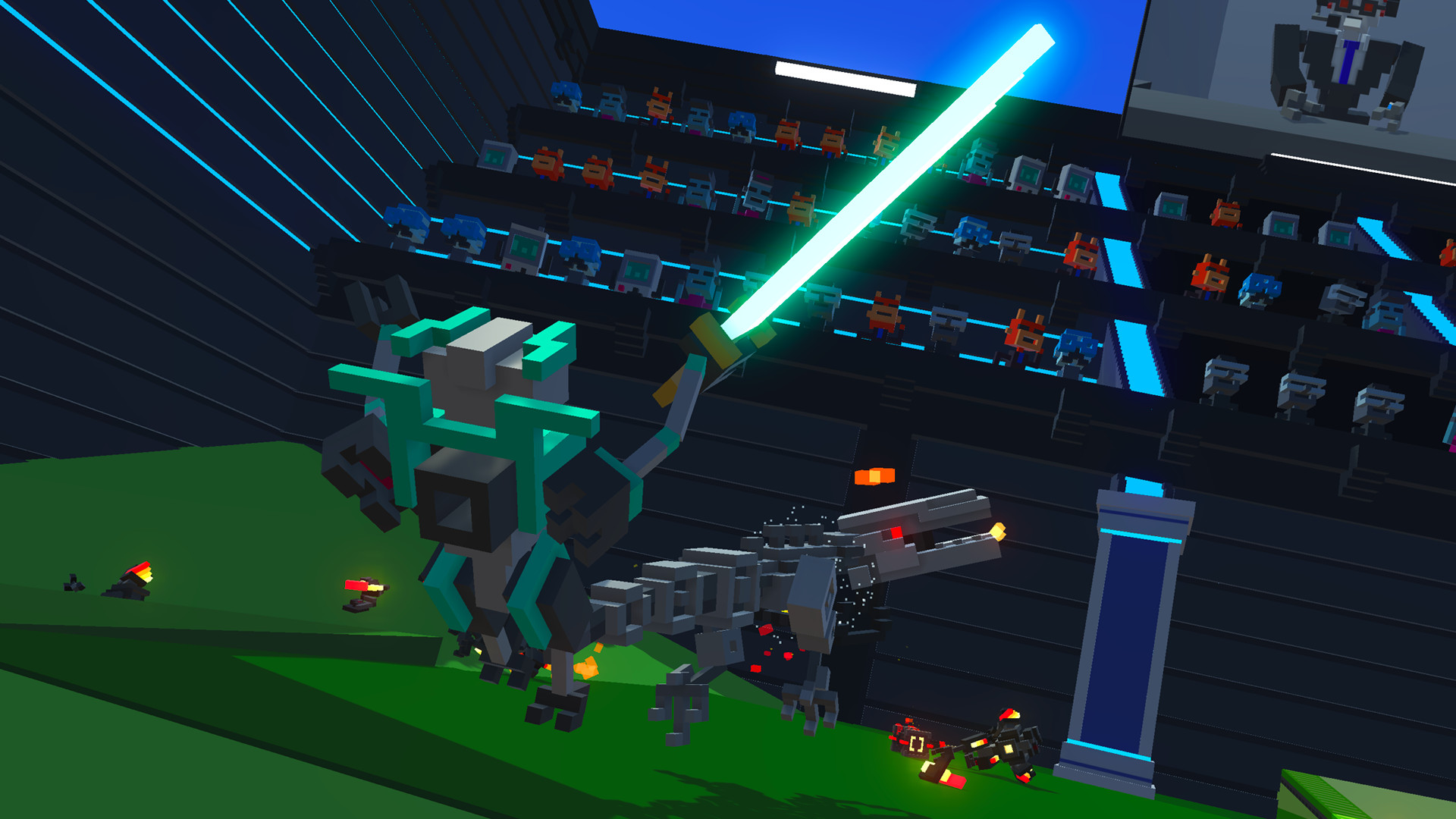 PC游戏《机器人角斗场/Clone Drone in the Danger Zone》中文v1.6.0.32下载_0