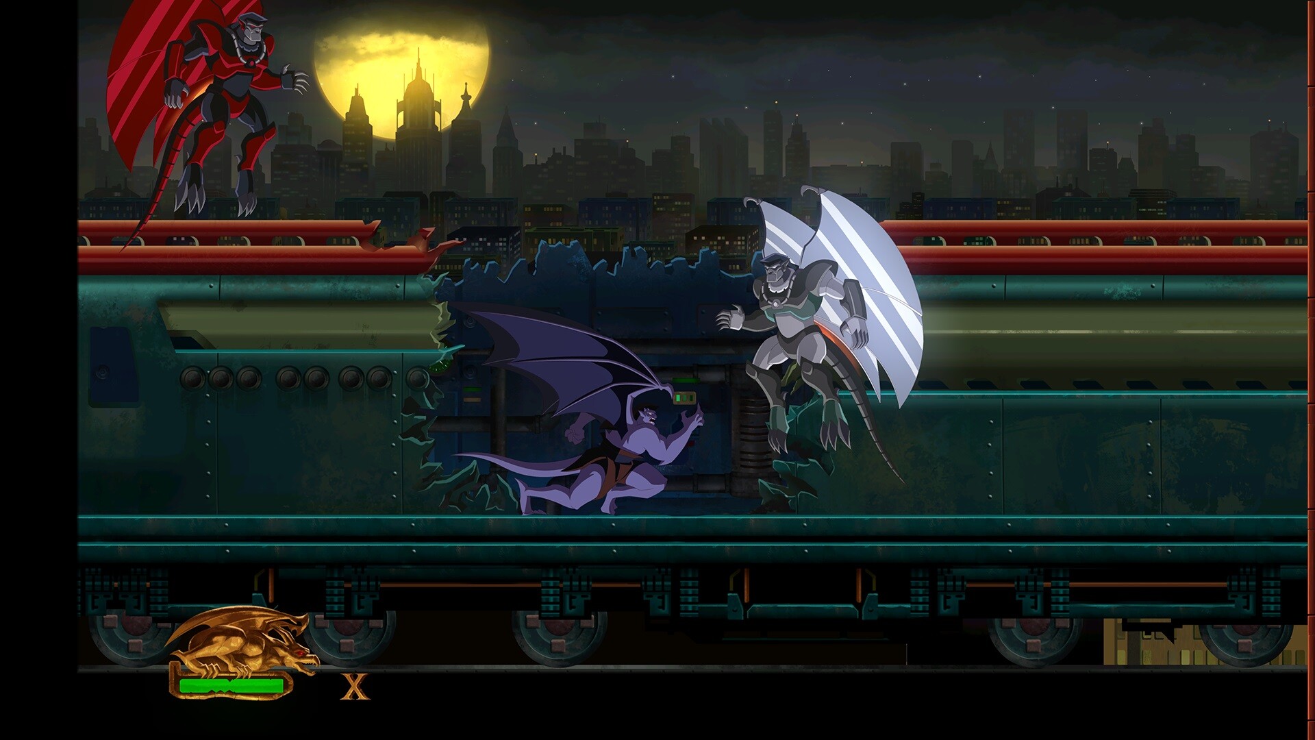 PC游戏《夜行神龙:重制版/Gargoyles Remastered》中文v1.0.0下载_0