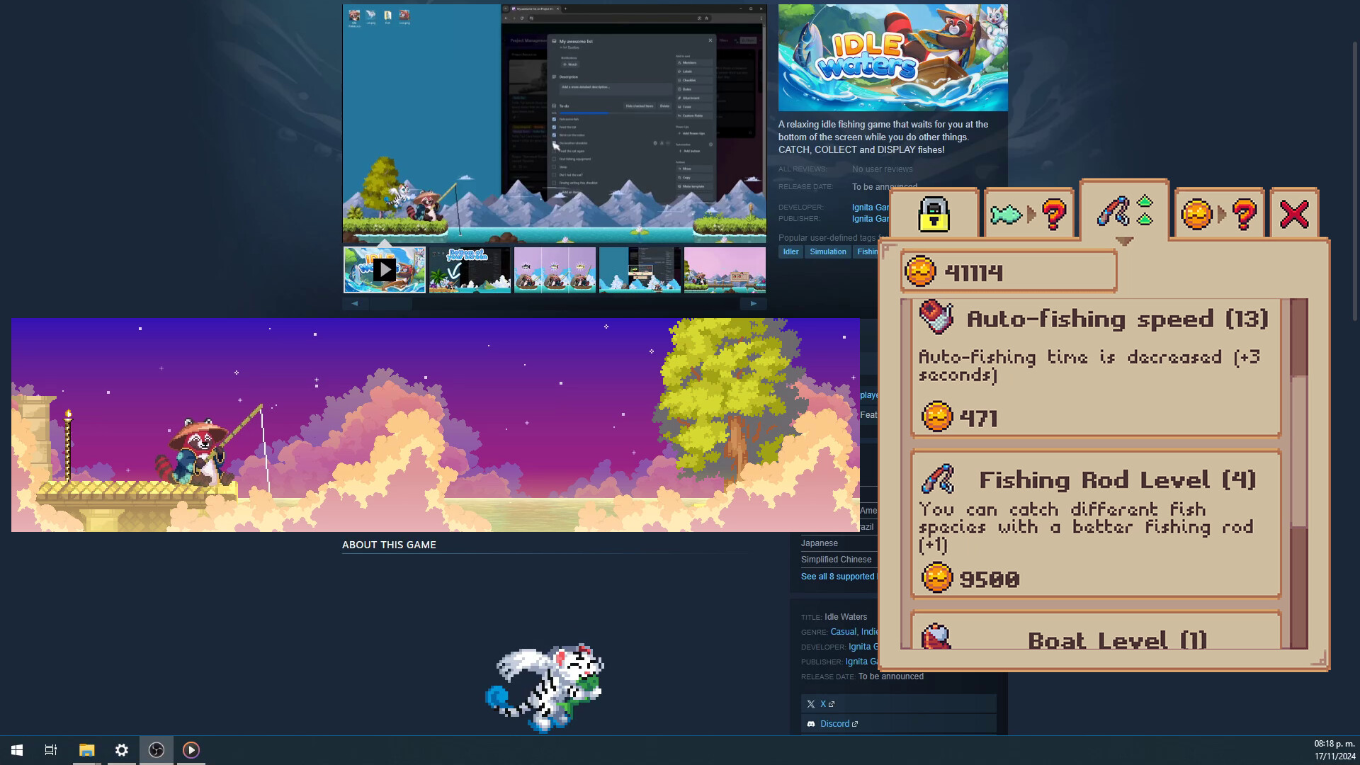 PC游戏《佛系鱼塘/Idle Waters》中文v1.0.2下载_0
