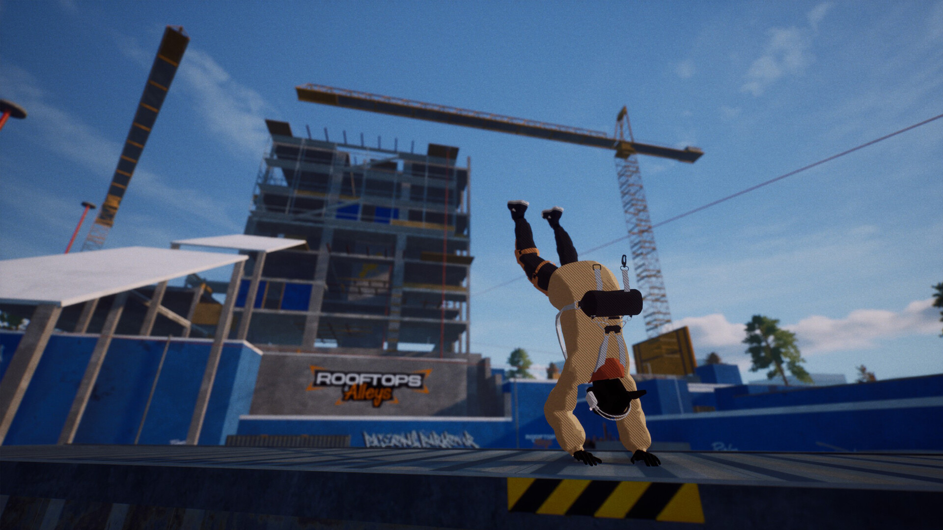 PC游戏《屋顶与小巷:跑酷游戏/Rooftops & Alleys: The Parkour Game》中文v1.1下载_0
