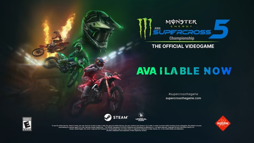 【5.05】PS4游戏《野兽越野摩托车:官方游戏5.Monster Energy Supercross: The Official Videogame 5》英文v1.13下载_0