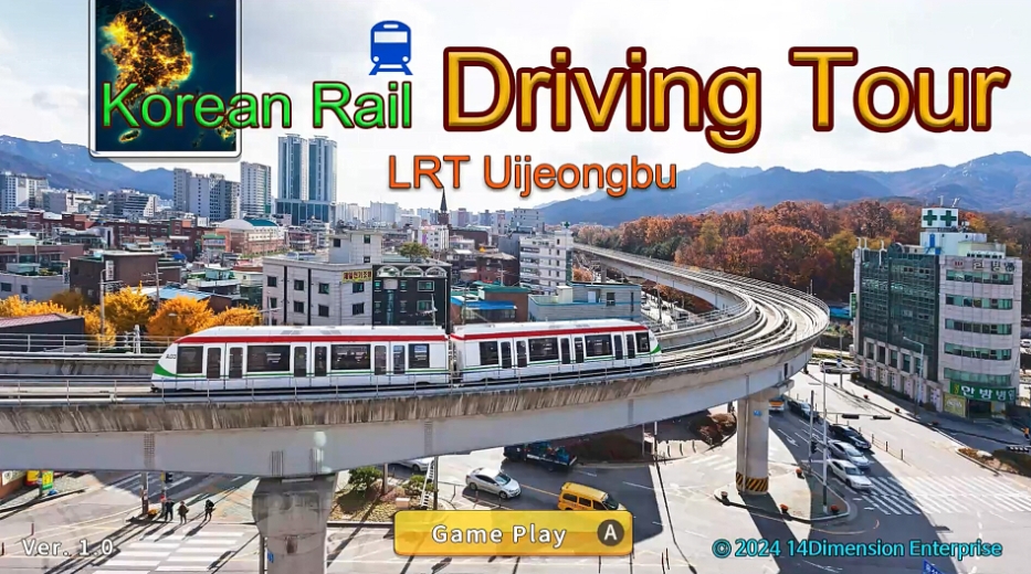 PC游戏《韩国轨道驾驶之旅:轻轨乌镇部/Korean Rail Driving Tour-LRT Uijeongbu》中文v1.0.0下载_1