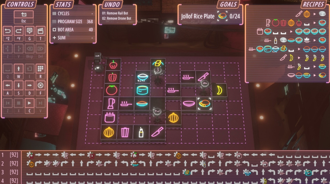 PC游戏《霓虹面:赛博朋克厨房自动化/Neon Noodles – Cyberpunk Kitchen Automation》中文v1.0.2.117下载_0