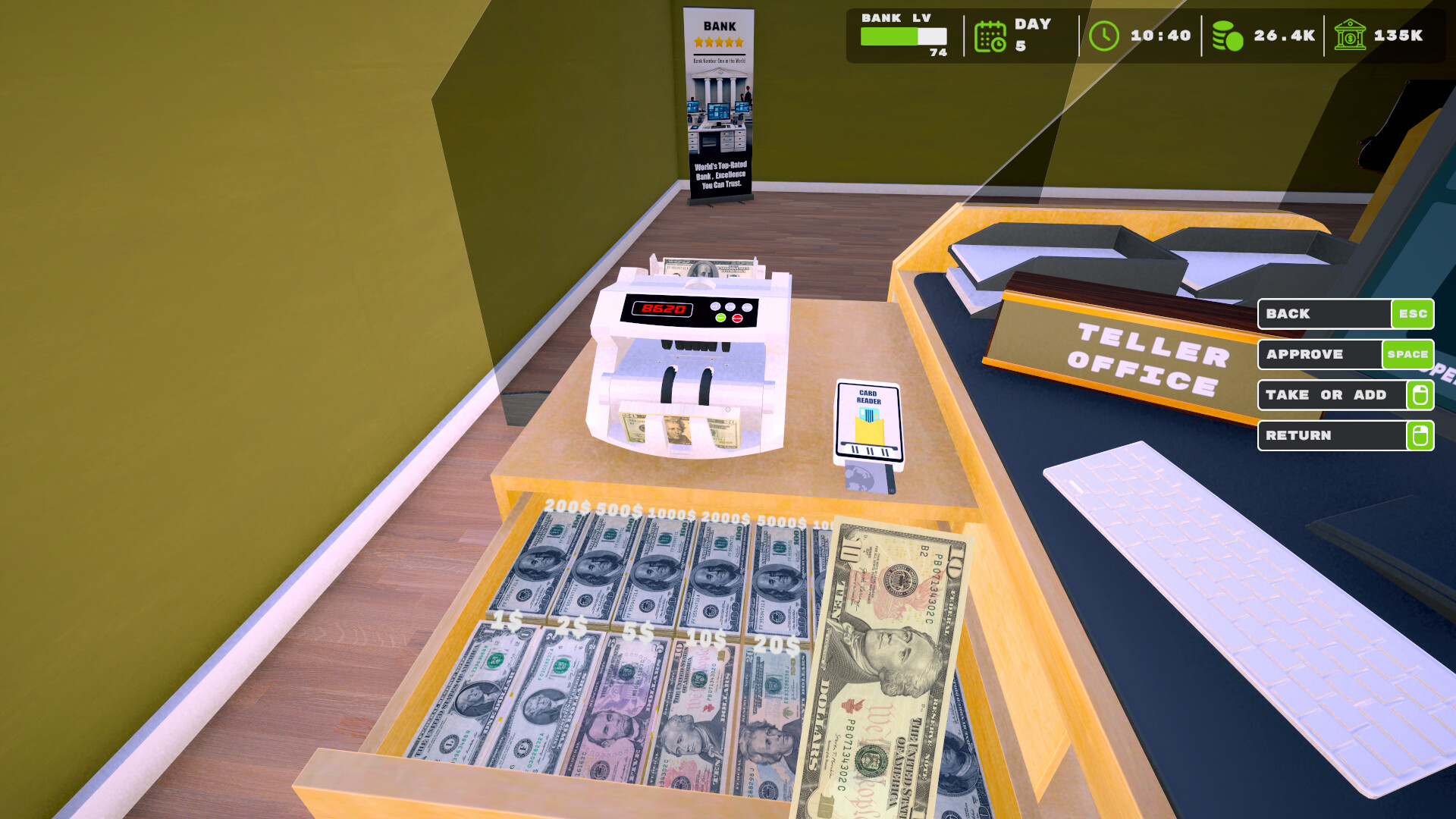 PC游戏《银行模拟器/Bank Simulator》中文版_2