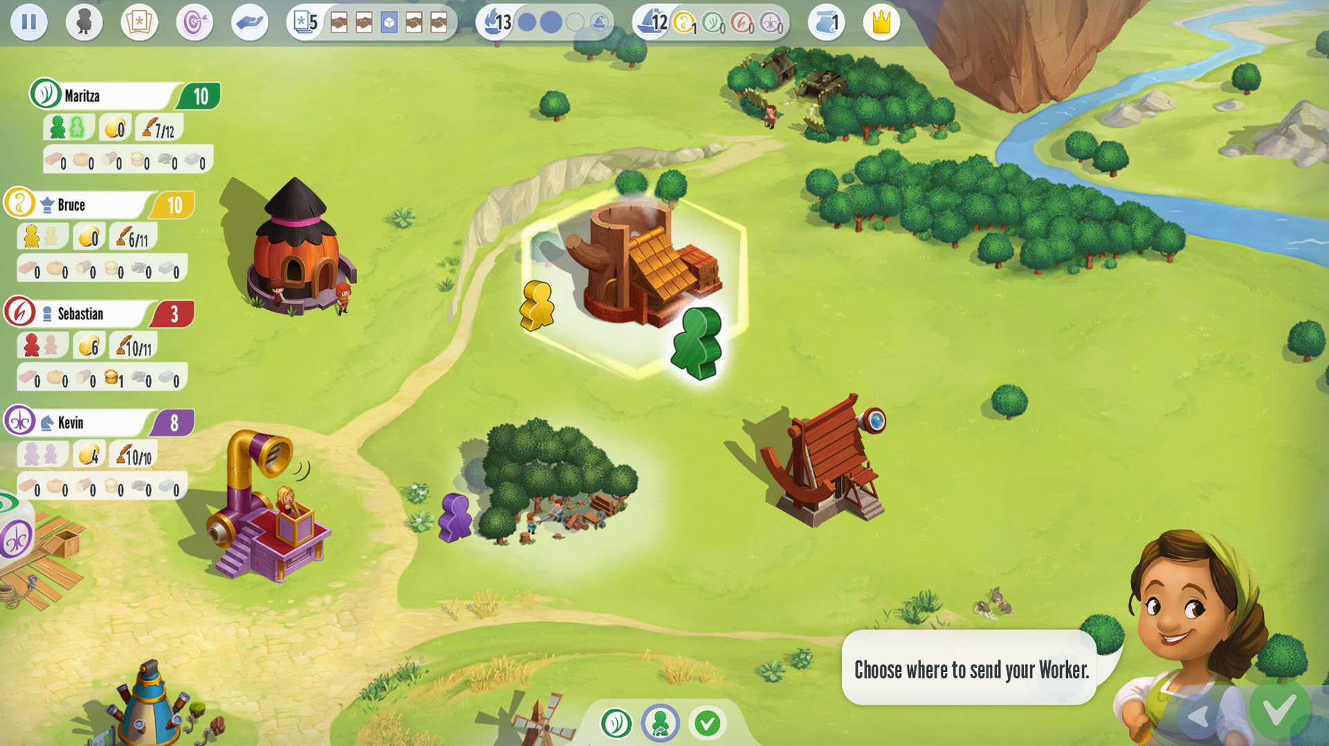PC游戏《契约石:数字版/Charterstone: Digital Edition》中文v1.2.8下载_1