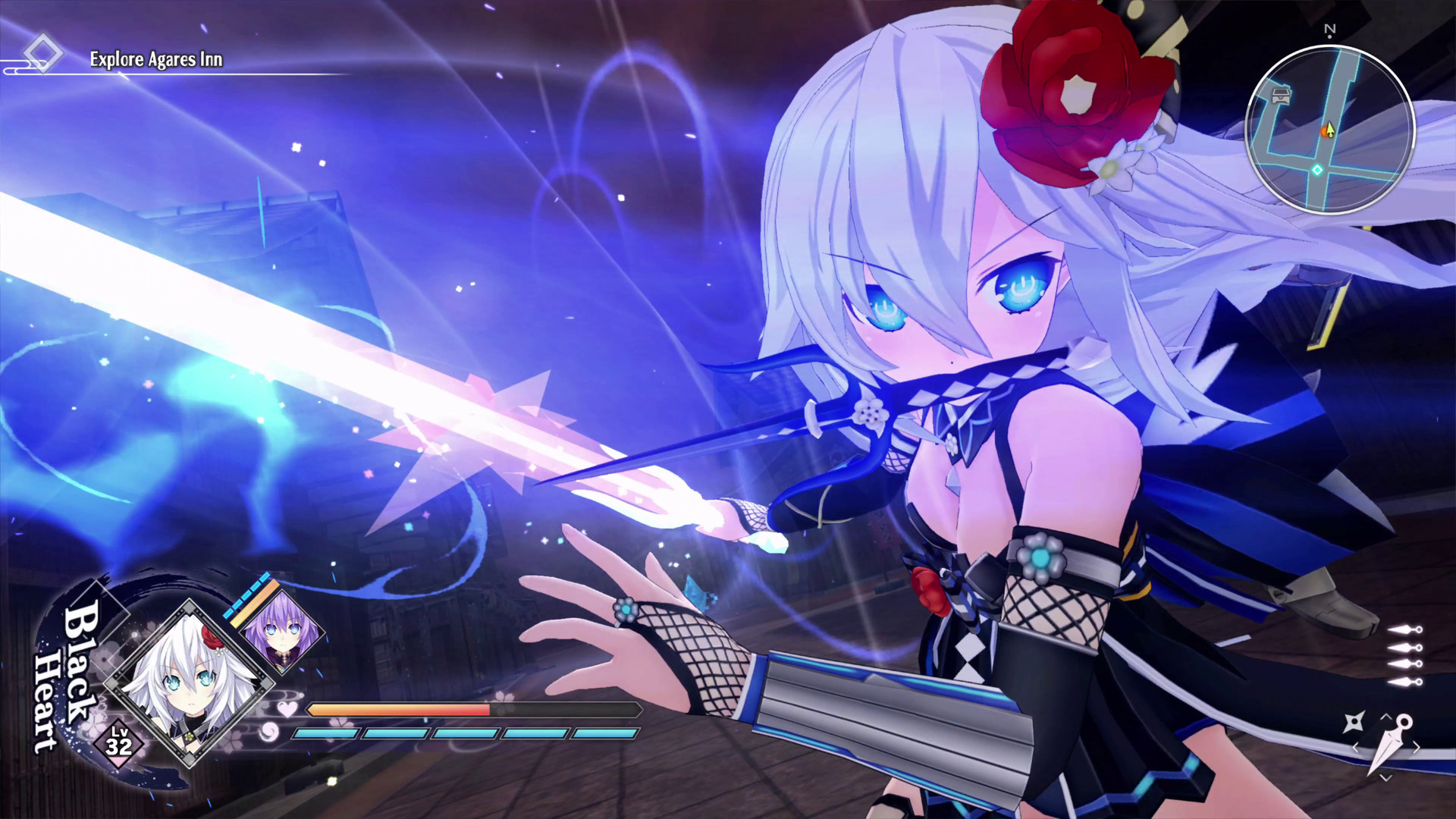 PC游戏《闪乱忍忍忍者大战战机少女:少女们的响艳/Neptunia x SENRAN KAGURA: Ninja Wars》中文v1.00下载_1