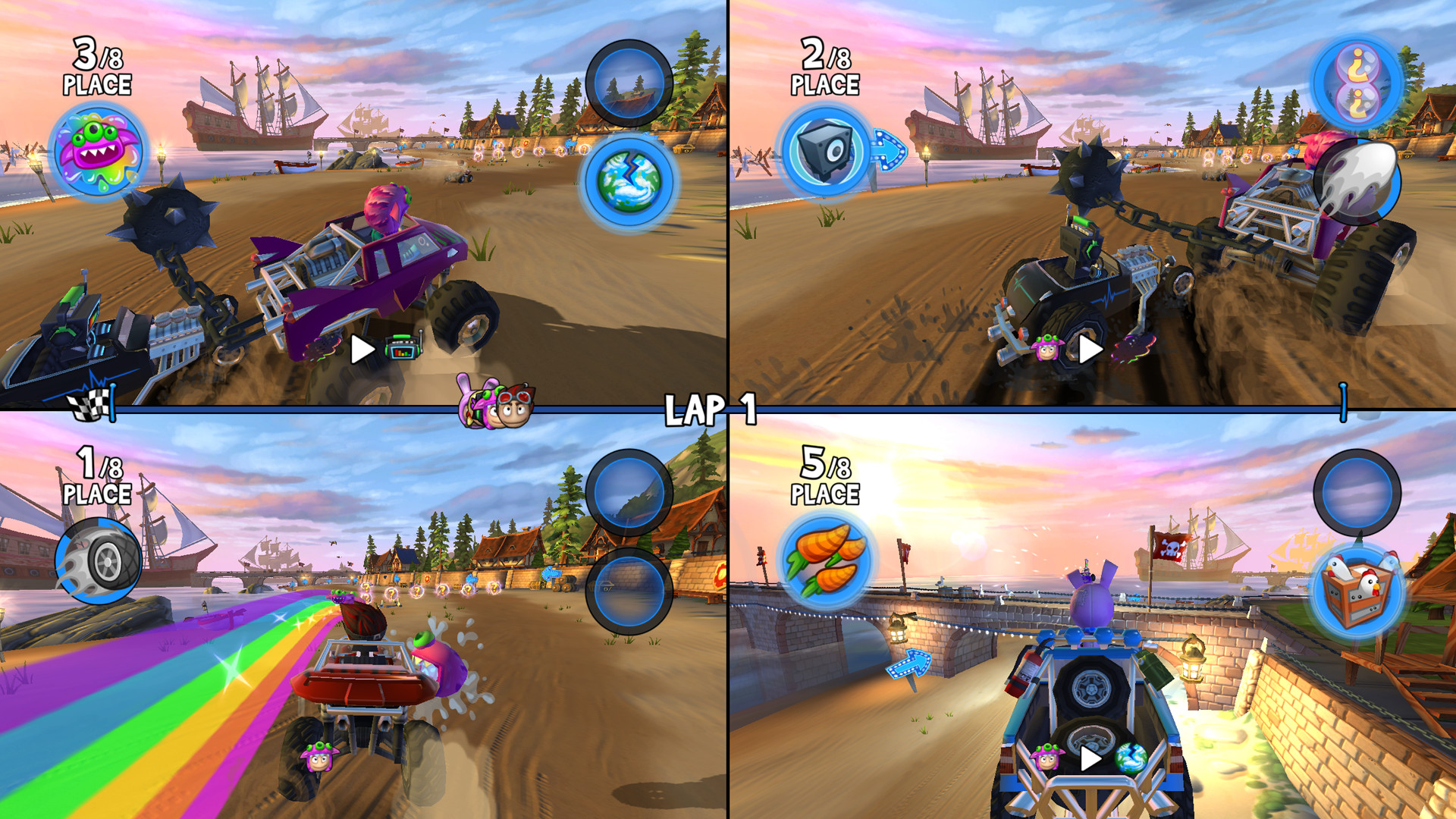 PC游戏《沙滩车竞速2:岛屿冒险/Beach Buggy Racing 2: Island Adventure》中文+Build.17580269下载_0