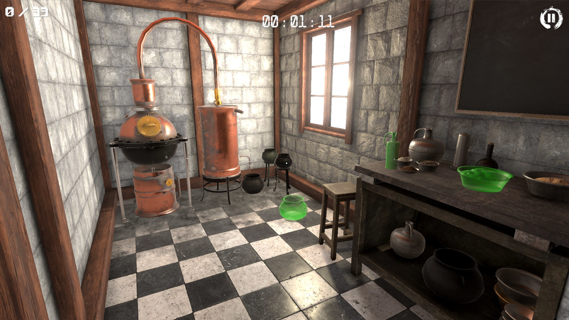 PC游戏《3D拼图:炼金术士之家/3D PUZZLE – Alchemist House》中文v2.0.8下载_0
