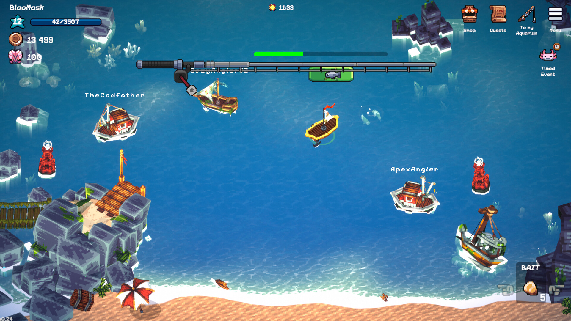 PC游戏《全球鱼友俱乐部:放置好时光/Tiny Aquarium: Social Fishkeeping》中文v1.8.1下载_0