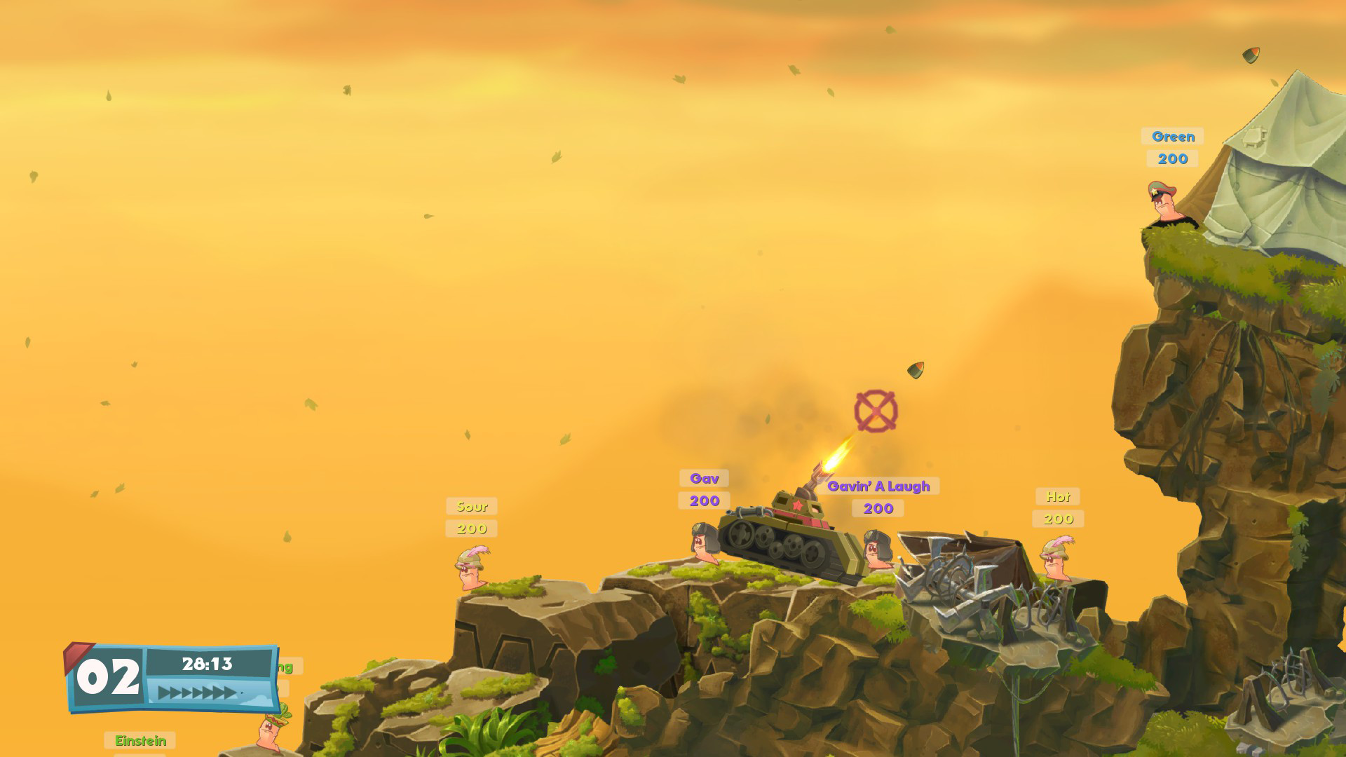 《百战天虫:战争武器/Worms W.M.D》PC中文版下载-含v1637版_0