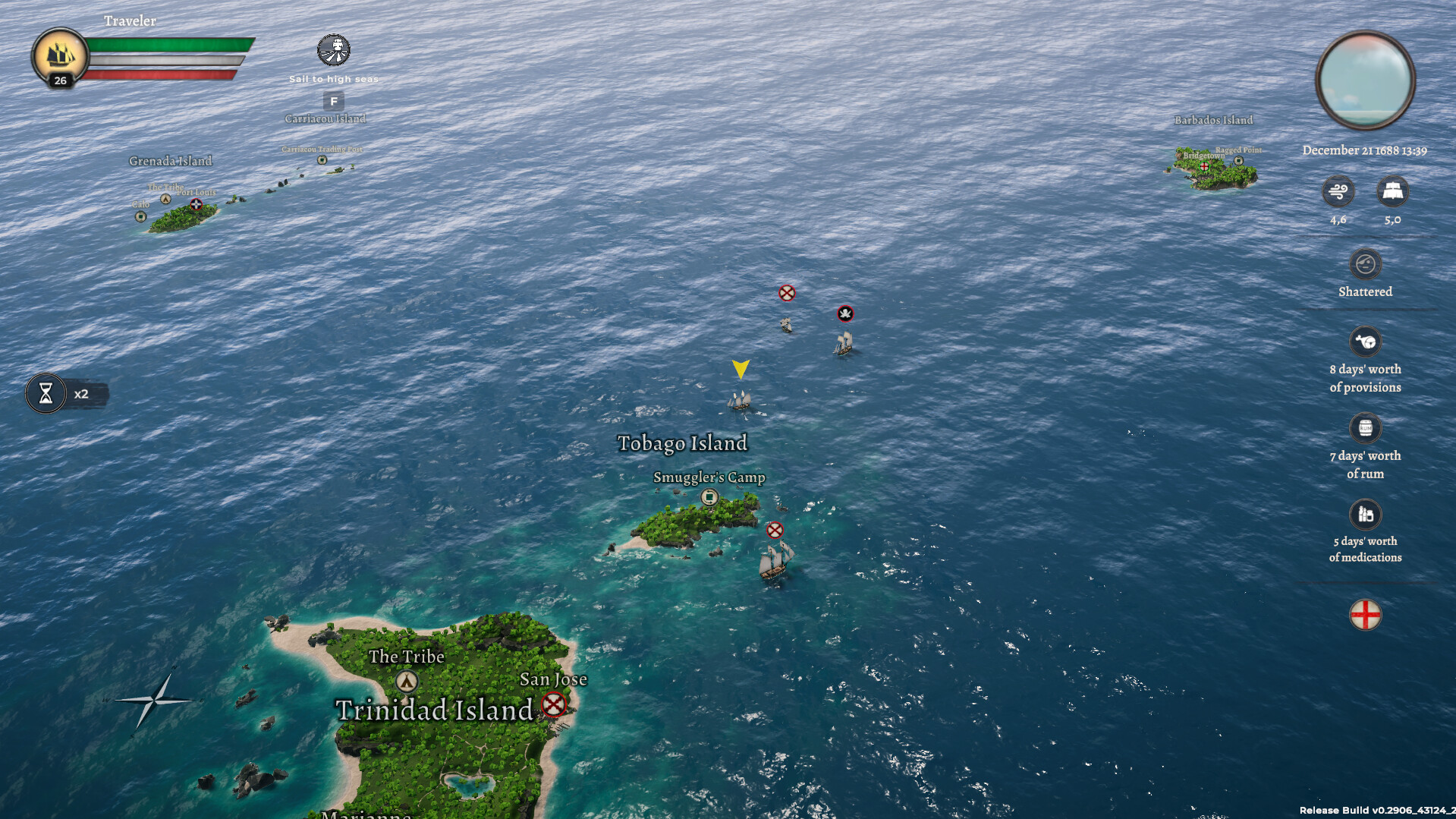 《海盗宝藏/Corsairs Legacy – Pirate Action RPG & Sea Battles》PC中文版下载-含v0.3036_1