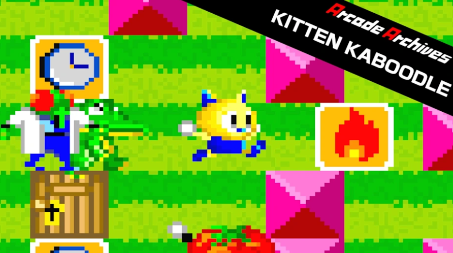 switch街机档案:喵喵惊魂 Arcade Archives KITTEN KABOODLE 1.0.1 金手指_1